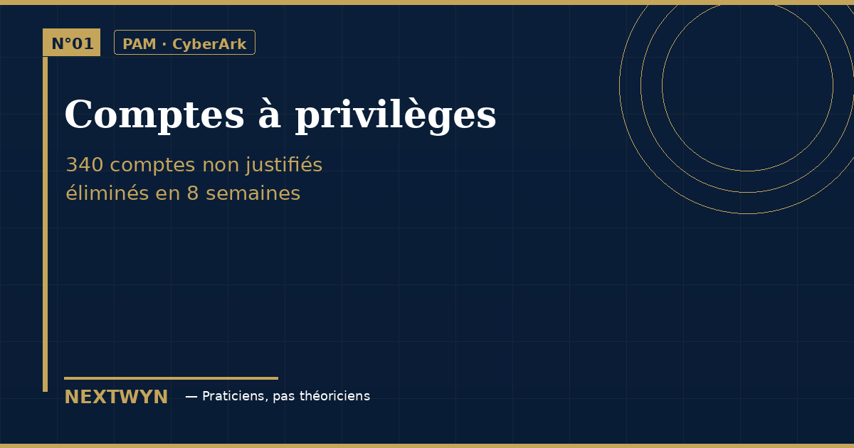 Comptes à privilèges audit pam