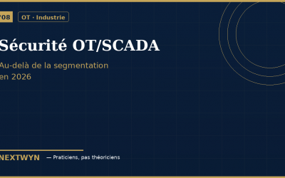 Sécurité OT/SCADA : segmentation 2026