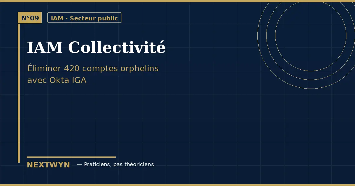 IAM collectivité comptes orphelins